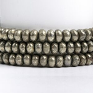Natural Copper Pyrite Gemstone Grade Aaa Rondelle 8x5mm Loose Beads Natural Copper Pyrite Gemstone Grade Aaa Rondelle 8x5mm Loose Beads
