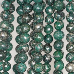 12mm Green Iron Pyrite Intrusion Gemstone Grade Aa Round 12mm Loose Beads 15.5 Inch Full Strand (90191036-180) 12mm Green Iron Pyrite Intrusion Gemstone Grade Aa Round 12mm Loose Beads 15.5 Inch Full Strand (90191036-180)
