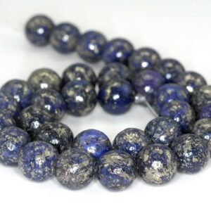 12mm Purple Pyrite Intrusion Gemstone Grade A Round Loose Beads 15.5 Inch Full Strand (90187393-721b) 12mm Purple Pyrite Intrusion Gemstone Grade A Round Loose Beads 15.5 Inch Full Strand (90187393-721b)