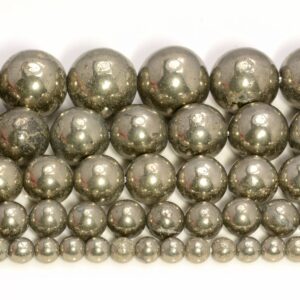 4mm Palazzo Iron Pyrite Gemstones Round 4mm Loose Beads 15.5 Inch Full Strand (90107068-137) 4mm Palazzo Iron Pyrite Gemstones Round 4mm Loose Beads 15.5 Inch Full Strand (90107068-137)