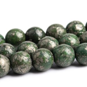 5-6mm Green Pyrite Beads Grade Aaa Natural Gemstone Round Loose Beads 15.5" / 7.5" Bulk Lot Options (102299) 5-6mm Green Pyrite Beads Grade Aaa Natural Gemstone Round Loose Beads 15.5" / 7.5" Bulk Lot Options (102299)