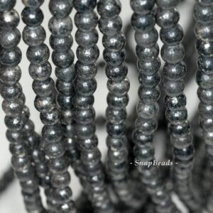 6mm Iron Pyrite Gemstone Black Grey Round 6mm Loose Beads 15.5 Inch Full Strand (90187836-421) 6mm Iron Pyrite Gemstone Black Grey Round 6mm Loose Beads 15.5 Inch Full Strand (90187836-421)