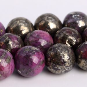 8mm Rose Red Pyrite Beads Grade Aaa Natural Gemstone Round Loose Beads 15" / 7.5" Bulk Lot Options (104601) 8mm Rose Red Pyrite Beads Grade Aaa Natural Gemstone Round Loose Beads 15" / 7.5" Bulk Lot Options (104601)
