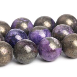 8mm Violet Pyrite Beads Grade Aaa Natural Gemstone Round Loose Beads 15" / 7.5" Bulk Lot Options (104600 ) 8mm Violet Pyrite Beads Grade Aaa Natural Gemstone Round Loose Beads 15" / 7.5" Bulk Lot Options (104600 )