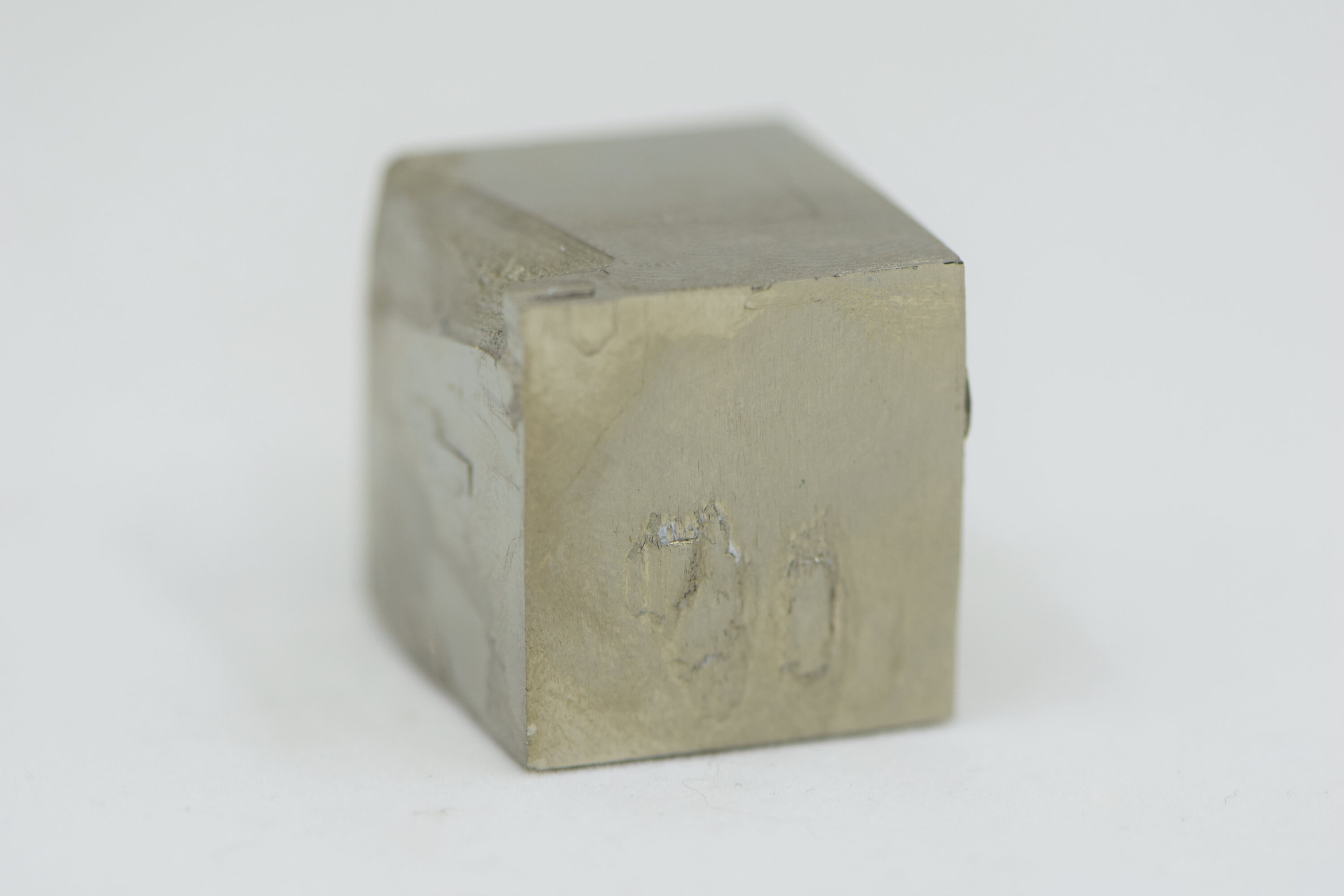 24mm Pyrite Cube
