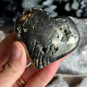 Pyrite Heart : 2 1/2”