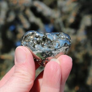 Pyrite Heart #c*