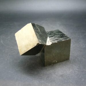 Perfect Pyrite Cube Crystal From Spain - 2.6" - 295.0 Grams