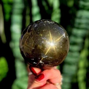 Pyrite Sphere with Stand – Polished Pyrite - prosperity Crystal