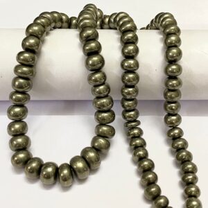 Pyrite Smooth Rondelle Gemstone Beads Natural Pyrite Smooth Beads10-13m Pyrite Rondelle Beads Beautiful Pyrite Smooth Rondelle Beads 18’’ Pyrite Smooth Rondelle Gemstone Beads Natural Pyrite Smooth Beads10-13m Pyrite Rondelle Beads Beautiful Pyrite Smooth Rondelle Beads 18’’