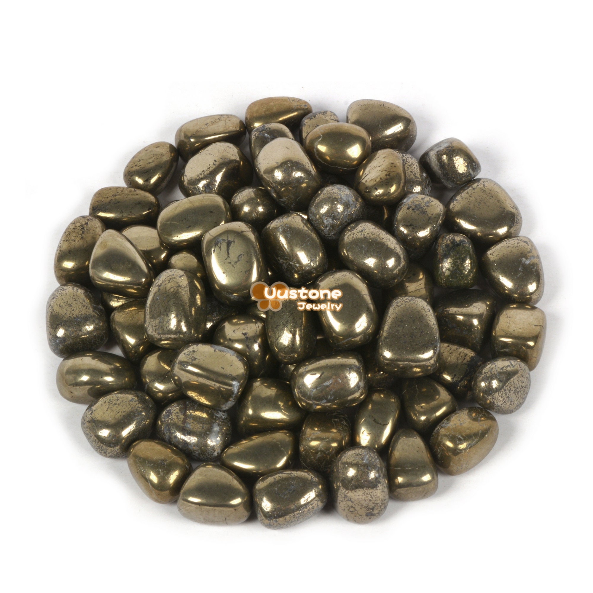 100 Grams Pyrite Tumbled Polished Natural Crystal Healing Pocket Stones Rock Collection 100 Grams Pyrite Tumbled Polished Natural Crystal Healing Pocket Stones Rock Collection