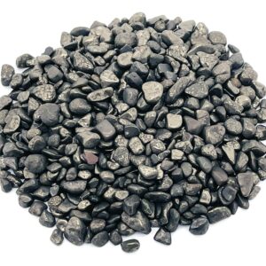 Pyrite Chips – Gemstone Chips – Crystal Semi Tumbled Chips - Bulk Crystal - 5-8mm - Cp1207