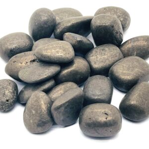 Pyrite Tumble Stone – Healing Crystals – Polished Pyrite – Lucky Stones – Money Stone - Iron Stone – Tu1183