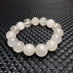 13.2mmNatural White Rabbit Hair Quartz Crystal Bracelet,Stunning Round bead,Jewelry Making Design Bracelet,Hand Made Old Bracelet Gift 13.2mmNatural White Rabbit Hair Quartz Crystal Bracelet,Stunning Round bead,Jewelry Making Design Bracelet,Hand Made Old Bracelet Gift