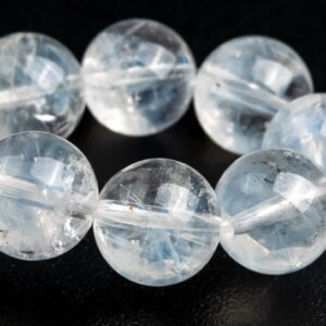 7-8MM Blue Needle Clear Crystal Quartz Beads Bracelet Grade AA Genuine Natural Round Gemstone 7" (122835h-1317) 7-8MM Blue Needle Clear Crystal Quartz Beads Bracelet Grade AA Genuine Natural Round Gemstone 7" (122835h-1317)