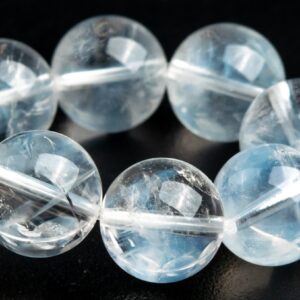9-10MM Blue Needle Clear Crystal Quartz Beads Bracelet Grade AA Genuine Natural Round Gemstone 7" (122843h-1347) 9-10MM Blue Needle Clear Crystal Quartz Beads Bracelet Grade AA Genuine Natural Round Gemstone 7" (122843h-1347)