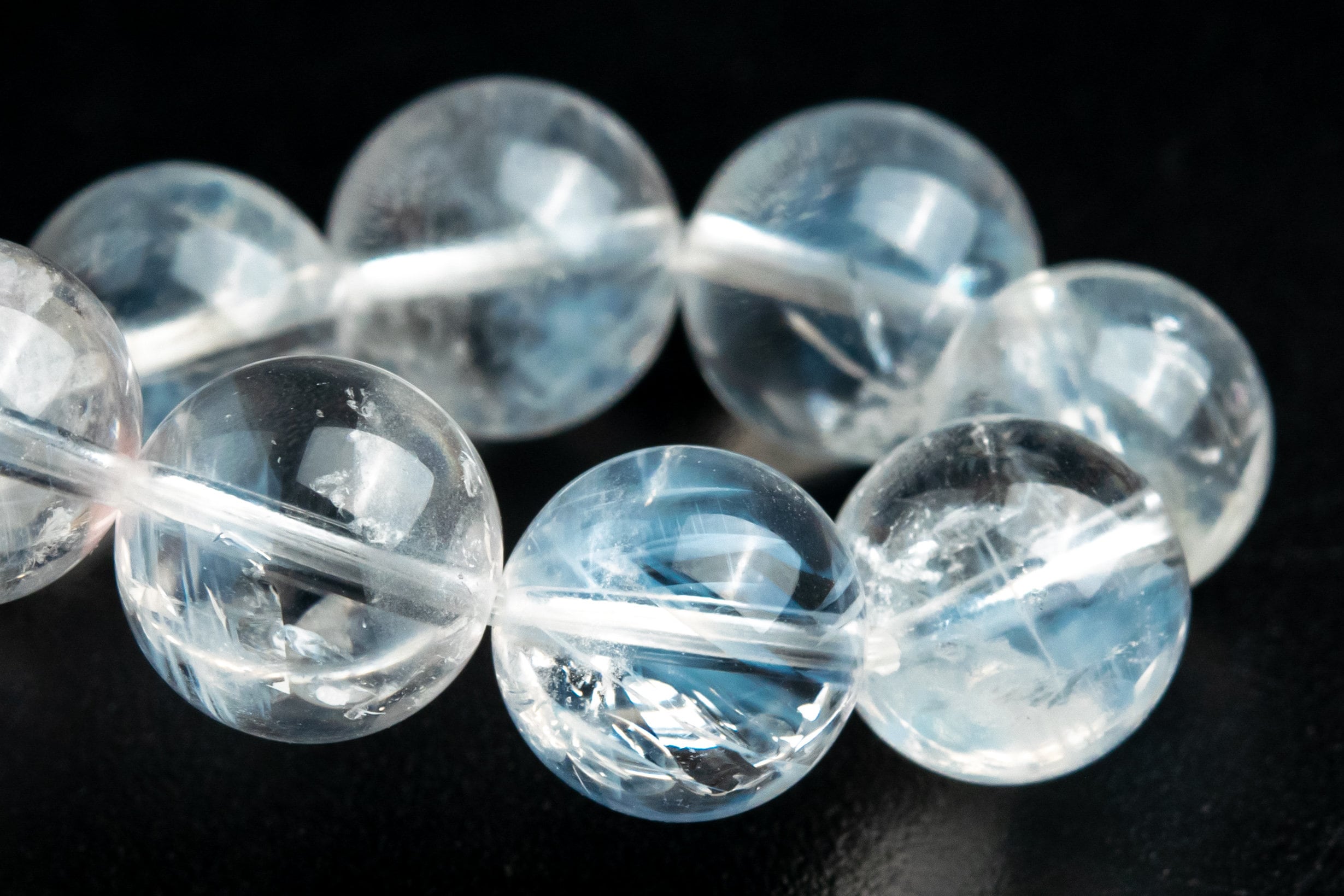 9-10mm Blue Needle Clear Crystal Quartz Beads Bracelet Grade Aa Genuine Natural Round Gemstone 7" (122842h-1347) 9-10mm Blue Needle Clear Crystal Quartz Beads Bracelet Grade Aa Genuine Natural Round Gemstone 7" (122842h-1347)
