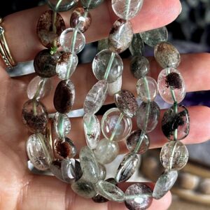 Tumbled Garden Quartz Bracelet Crystal Bracelet Tumbled Garden Quartz Bracelet Crystal Bracelet