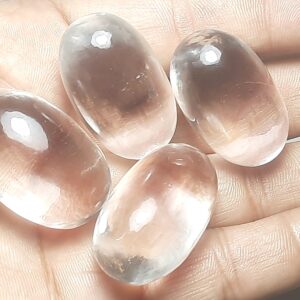 Crystal Quartz Lingam Lord Shiva Cabochon Gemstone:hindu Symbol,worship,meditation,divin Eenergy,spritiual Growth,abhishekam Pooja Shivling