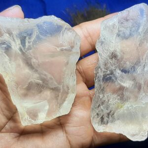 Crystal Quartz Rough Gemstone:crystal Slice,slab,raw For Jewelry,chakra Balancing,healing,cabochon,faceted,art,bead,carving,reiki,birthstone