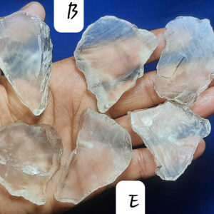 Crystal Quartz Rough Gemstone:crystal Slice,slab,raw For Jewelry,chakra Balancing,healing,cabochon,faceted,art,bead,carving,reiki,birthstone