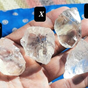 Crystal Quartz Rough Gemstone:crystal Slice,slab,raw For Jewelry,chakra Balancing,healing,cabochon,faceted,art,bead,carving,reiki,birthstone