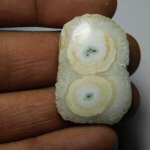 Solar Quartz Cabochon, Semi Precious Gemstone, 37cts