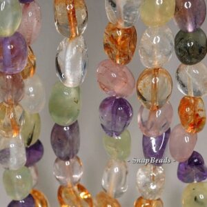 14x9-10x8mm Mix Quartz Gemstone Nugget Loose Beads 7 Inch Half Strand Lot 1,2,6,12 And 50 (90191006-b38-579)