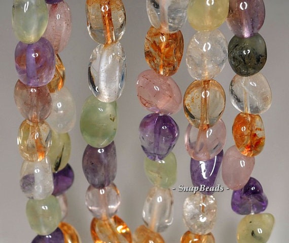 14x9-10x8mm Mix Quartz Gemstone Nugget Loose Beads 7 Inch Half Strand Lot 1,2,6,12 And 50 (90191006-b38-579) 14x9-10x8mm Mix Quartz Gemstone Nugget Loose Beads 7 Inch Half Strand Lot 1,2,6,12 And 50 (90191006-b38-579)