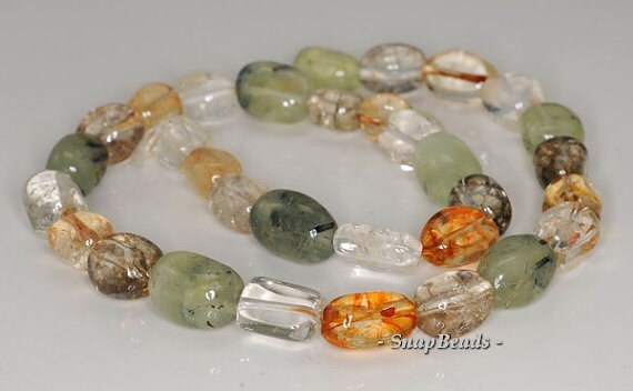 16x12-10x8mm Mix Quartz Gemstone Nugget Loose Beads 7.5 Inch Half Strand Lot 1,2,6,12 And 50 (90144026-b36-569)