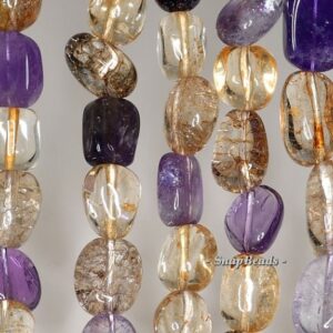 16x12-11x6mm Mix Quartz Gemstone Nugget Loose Beads 7 Inch Half Strand Lot 1,2,6,12 And 50 (90144022-b36-570)