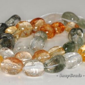 17x11-13x11mm Mix Quartz Gemstone Nugget Loose Beads 7.5 Inch Half Strand Lot 1,2,6 And 12 (90191069-b37-572)