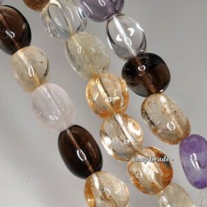 18x14-13x7mm Mix Quartz Gemstone Nugget Loose Beads 7.5 Inch Half Strand Lot 1,2,6,12 And 50 (90191099-b35-567)
