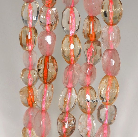 18x7-8x7mm Mix Quartz Gemstone Faceted Nugget Loose Beads 8 Inch Half Strand (90144208-b32-559) 18x7-8x7mm Mix Quartz Gemstone Faceted Nugget Loose Beads 8 Inch Half Strand (90144208-b32-559)