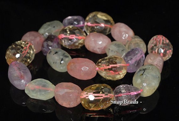 20x14-15x12mm Mix Quartz Gemstone Faceted Nugget Loose Beads 7.5 Inch Half Strand Lot 1,2,6 And 12 (90191133-b39-583) 20x14-15x12mm Mix Quartz Gemstone Faceted Nugget Loose Beads 7.5 Inch Half Strand Lot 1,2,6 And 12 (90191133-b39-583)