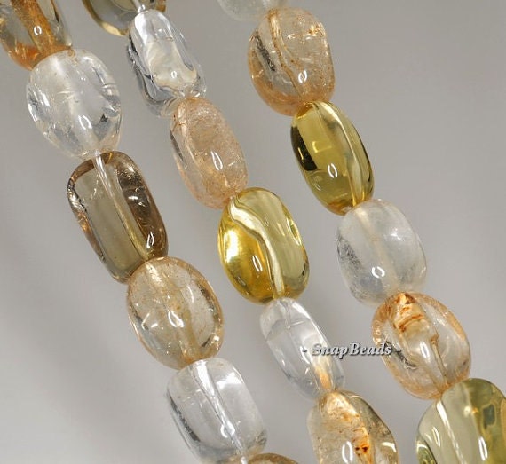 20x15-15x12mm Mix Quartz Gemstone Nugget Loose Beads 7.5 Inch Half Strand Lot 1,2,6,12 And 50 (90191068-b37-572)