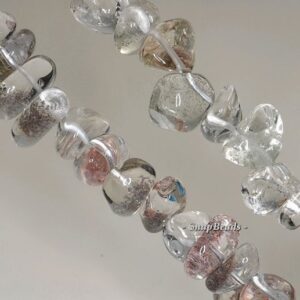 22x13-16x12mm Rock Crystal Gemstone Pebble Nugget Loose Beads 7 Inch Half Strand Lot 1,2 And 6 (90191450-b5-510)