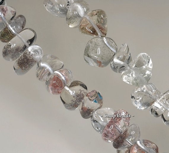 22x13-16x12mm Rock Crystal Gemstone Pebble Nugget Loose Beads 7 Inch Half Strand Lot 1,2 And 6 (90191450-b5-510) 22x13-16x12mm Rock Crystal Gemstone Pebble Nugget Loose Beads 7 Inch Half Strand Lot 1,2 And 6 (90191450-b5-510)