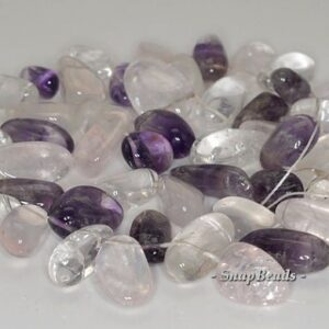 22x13-18x10mm Mix Quartz Gemstone Pebble Nugget Loose Beads 7.5 Inch Half Strand Lot 1,2,6,12 And 50 (90144163-b35-568)