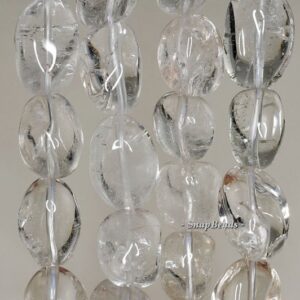 24x16-12x9mm Rock Crystal Gemstone Nugget Loose Beads 7 Inch Half Strand Lot 1,2,6 And 12 (90191451-b5-509)