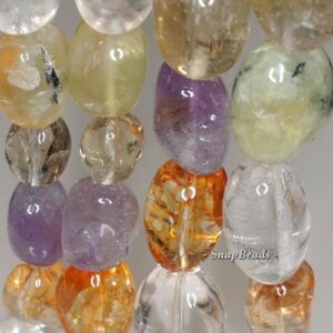 26x16-15x10mm Mix Quartz Gemstone Nugget Loose Beads 7 Inch Half Strand Lot 1,2,6,12 And 50 (90191004-b38-577)