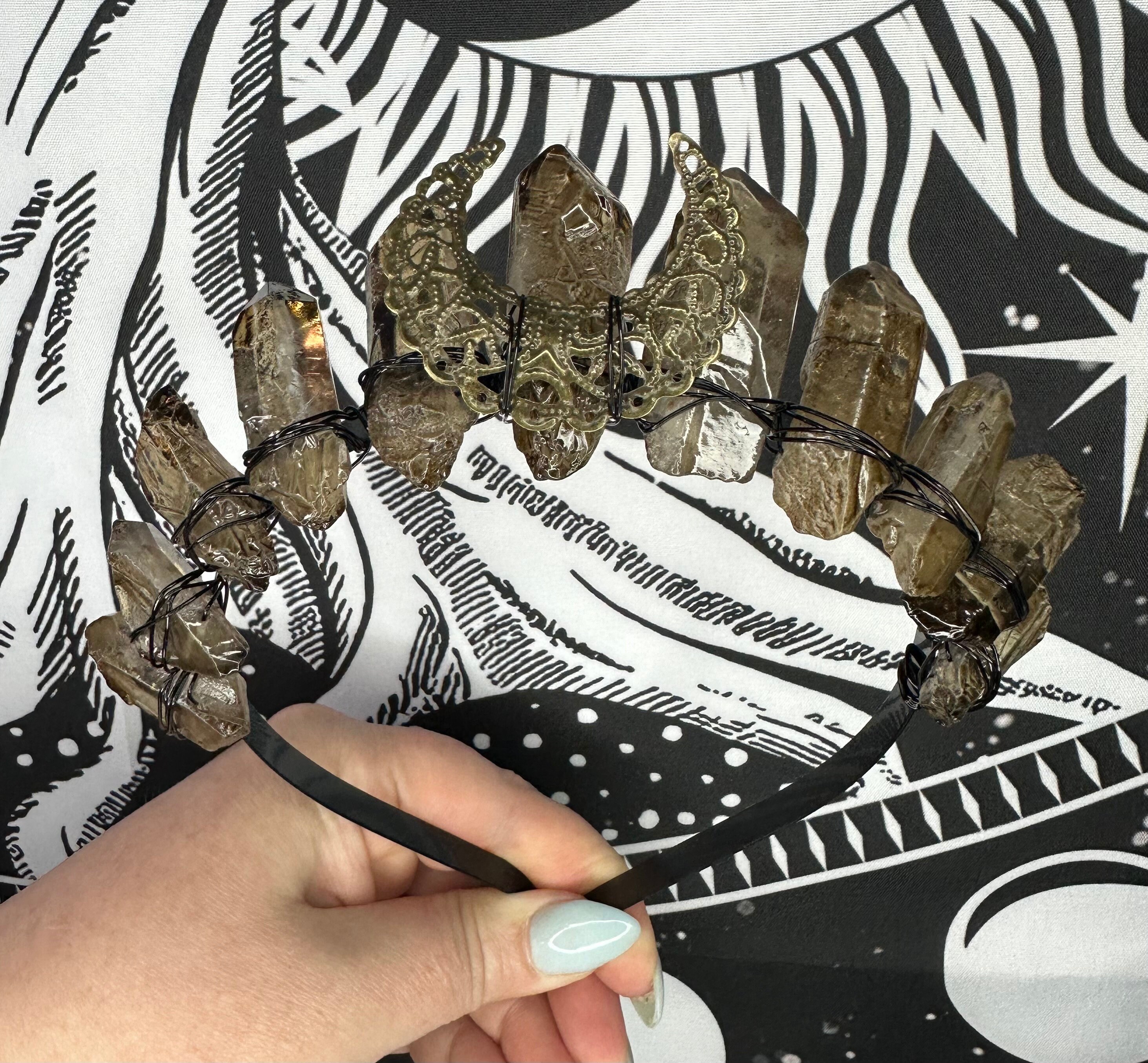 Quartz Crystal Crowns