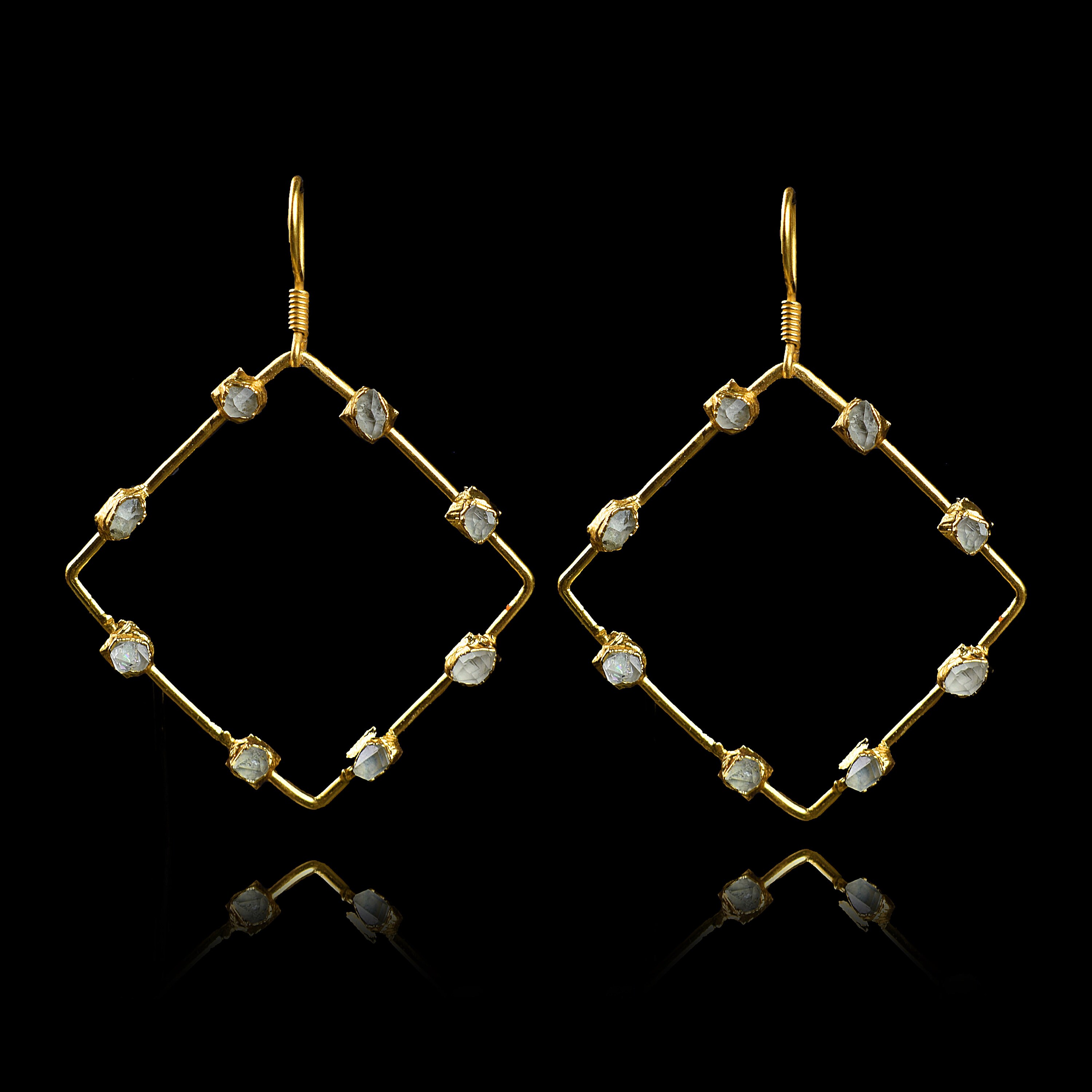 Natural Crystal Quartz Gemstone Earrings Square Earrings Dangle Earrings Drop Earrings Earrings For Women Anniversary Earrings Natural Crystal Quartz Gemstone Earrings Square Earrings Dangle Earrings Drop Earrings Earrings For Women Anniversary Earrings