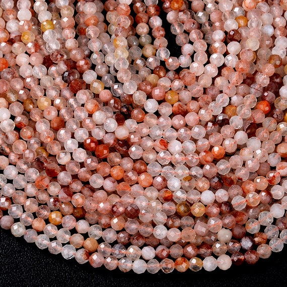 Natural Hematoid Quartz Red Gemstone Grade Aaa Micro Faceted Round 3mm 4mm Loose Beads 15 Inch Full Strand Bulk Lot 1,2,6,12 And 50 (p27) Natural Hematoid Quartz Red Gemstone Grade Aaa Micro Faceted Round 3mm 4mm Loose Beads 15 Inch Full Strand Bulk Lot 1,2,6,12 And 50 (p27)
