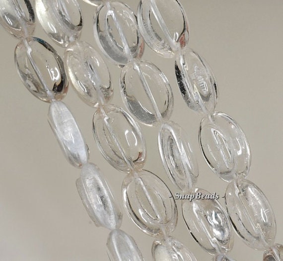 17x13mm Rock Crystal Gemstone Grade B Oval Loose Beads 7.5 Inch Half Strand Lot 1,2,6,12 And 50 (90144175-b3-506)