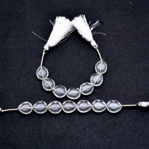 Aaa+ Clear Crystal Quartz Faceted Pear Briolette | Gemstone 12x14mm Pear Beads | Natural Crystal Semiprecious Gemstone Briolette | 4" Strand Aaa+ Clear Crystal Quartz Faceted Pear Briolette | Gemstone 12x14mm Pear Beads | Natural Crystal Semiprecious Gemstone Briolette | 4" Strand