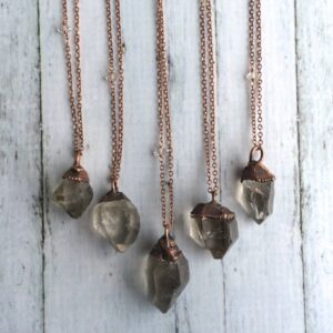 Raw Crystal Necklace | Large Quartz Crystal Necklace | Raw Crystal Necklace | Rough Quartz Crystal Pendant | Raw Gemstone Jewelry