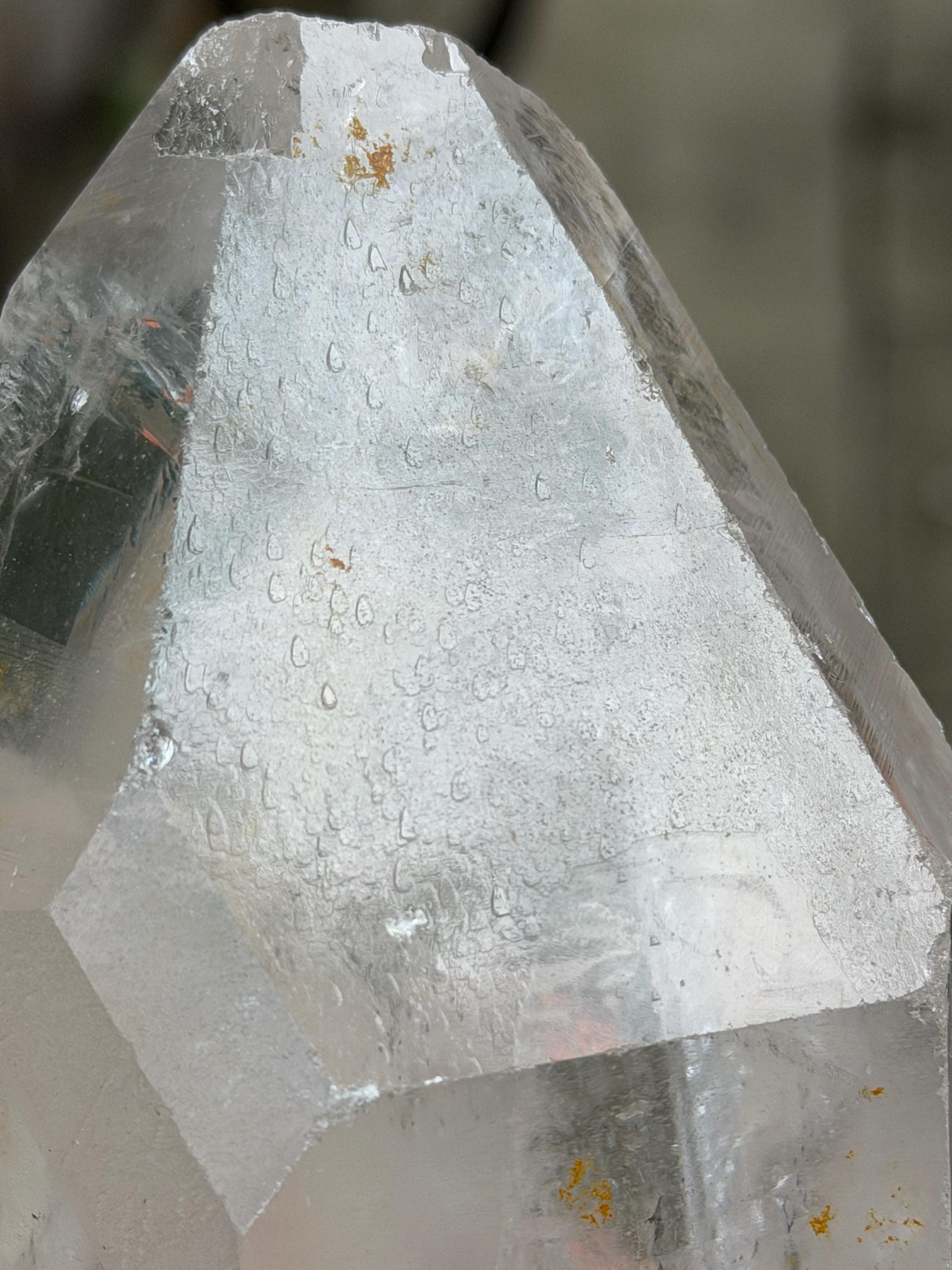 Clear Himalayan Record-keeper Quartz Time Links Floating Crystal/generator Quartz Crystal/collection/meditation/reiki/chakra/zen- 819 G