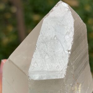 Double Terminated Record-keeper Quartz Floating Crystal/collection/meditation/reiki/healing Crystal- 536 G