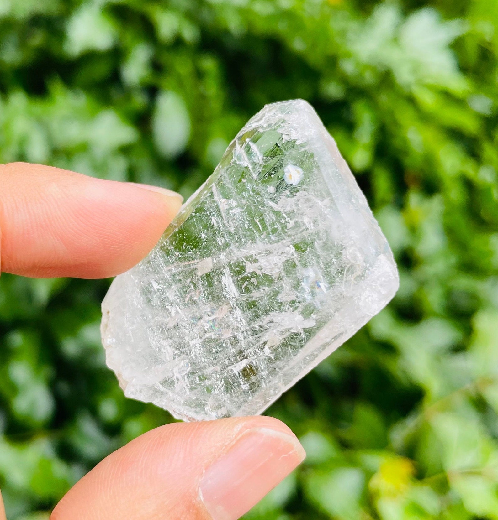 Flat Tibetan Quartz Point (tbt22) Raw Crystal Quartz Natural Gemstone - Raw Quartz Stone Mineral Specimen